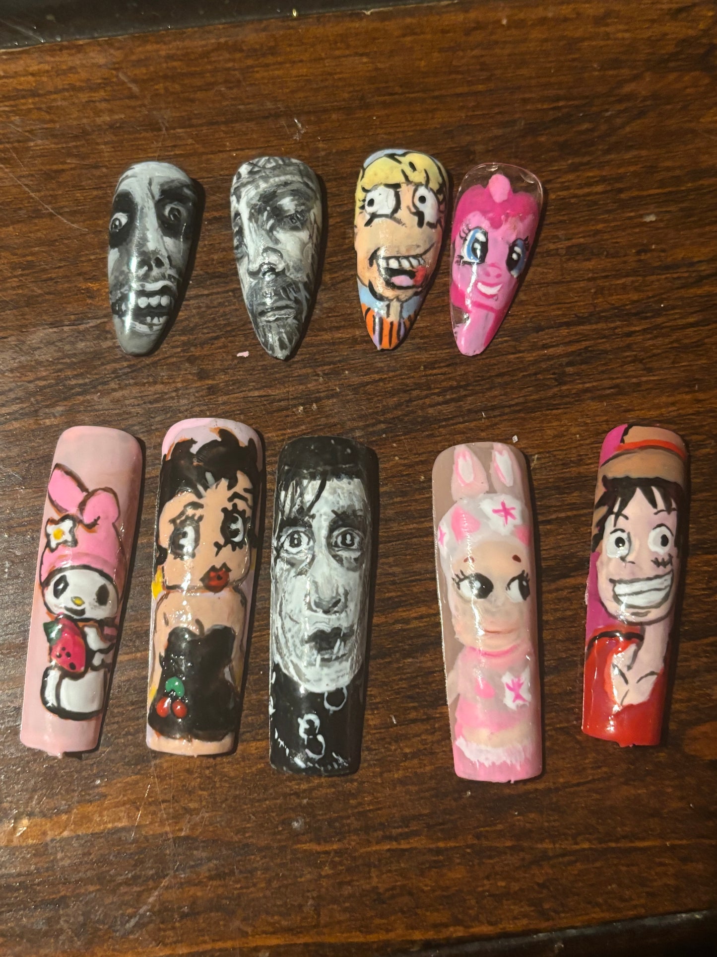 Custom press on nails